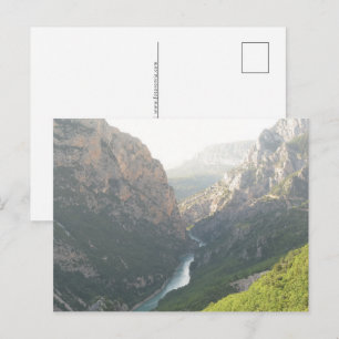 Verdon Gorge, France Holiday Postcard