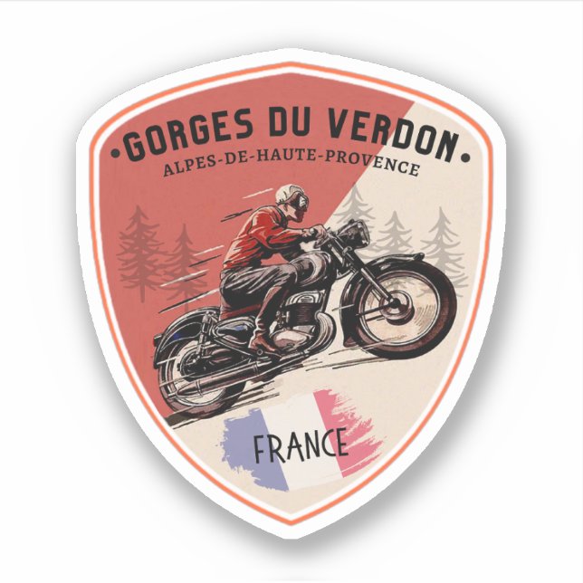 Verdon Gorge - les Gorges du Verdon trip motobike (Front)