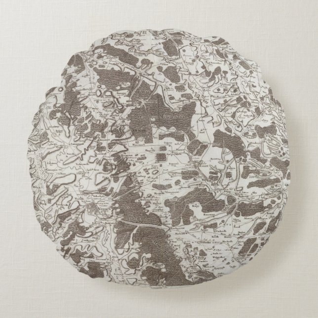 Verdun Round Pillow (Front)