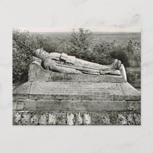 Verdun, Tomb of the unknown warrior Postcard (Front)