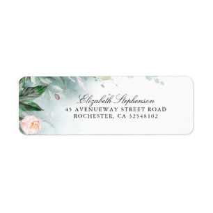 Verdure et mariage rose de fleur