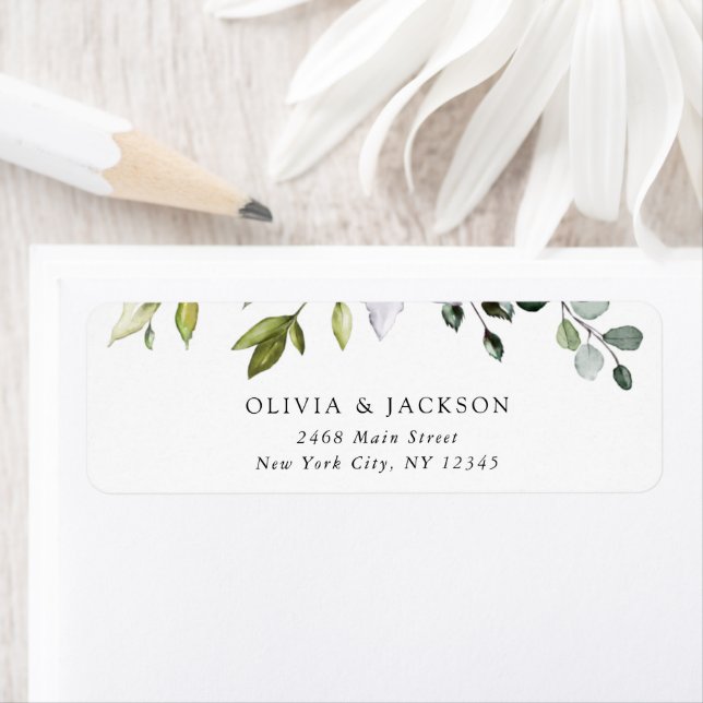 Verdure, Feuilles d'Eucalyptus, Mariage botanique (En situation)