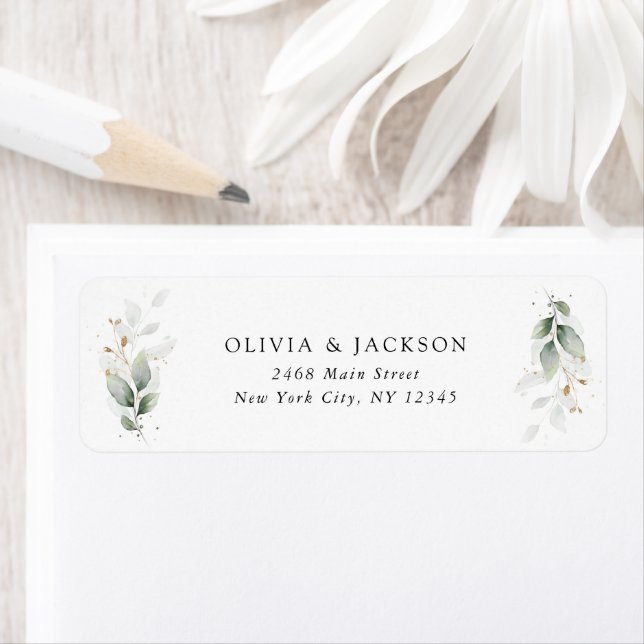 Verdure, Feuilles d'Eucalyptus, Mariage botanique (En situation)