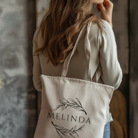 Verdure rustique Sac fourre-tout de servante perso