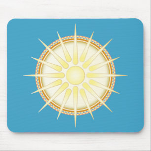 Vergina Sun (Star of Vergina) Mouse Pad