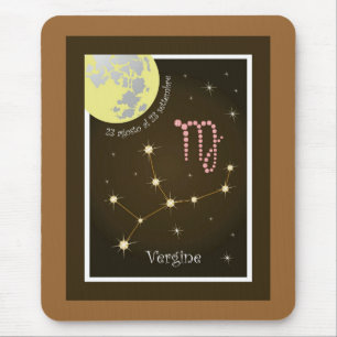 Vergine 23 agosto al 23 settembre Mauspad Mouse Pad
