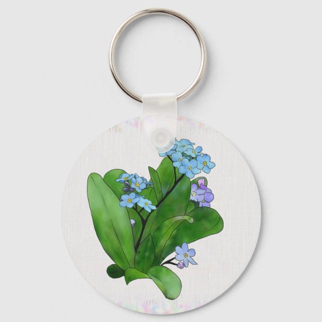 Vergissmeinicht Keychain (Front)