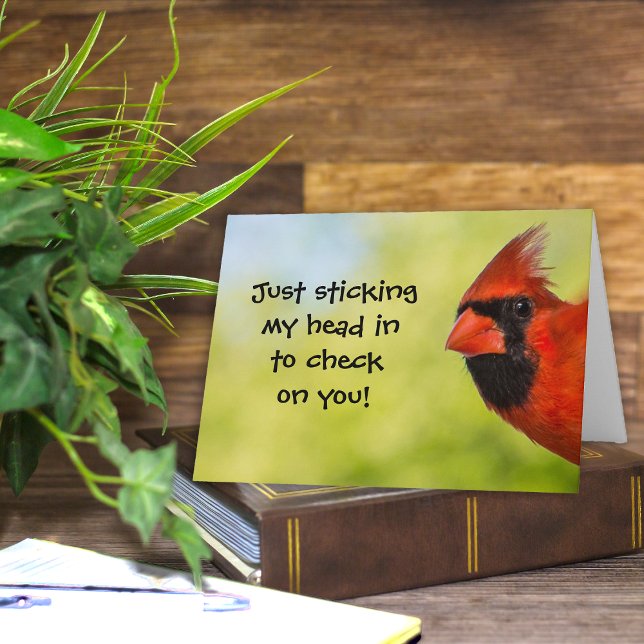 Vérification sur votre carte de voeux (Missing you check-in friend card)