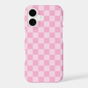 Vérifié monotone rose pâle et clair