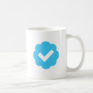 Verified Account Symbol Coffee Mug