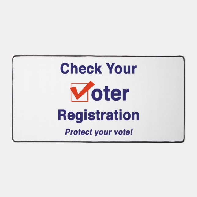 Vérifier votre inscription aux élections de 2026 (Recto)