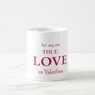 Véritable amour Valentines Mug