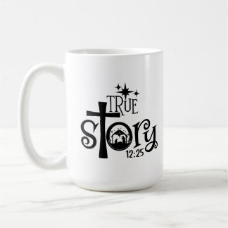 Véritable histoire Manger café Mug