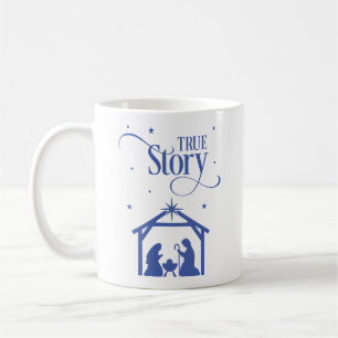 Véritable histoire Nativité Noël Café Mug