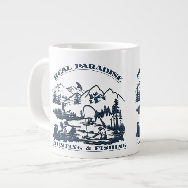 Véritable paradis Café Mug (Devant gauche)