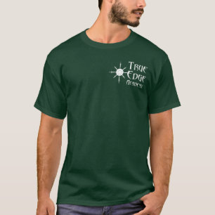 Véritable T-shirt de vert d'académie de bord (de