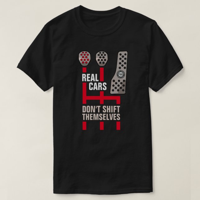 VÉRITABLE T-shirt MANUEL VOITURE (Design devant)