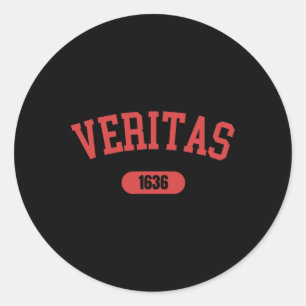 Veritas Support Education Academic Resistance Anti Classic Round Sticker