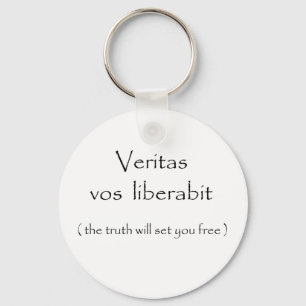 Veritas vos liberabit-keychain keychain