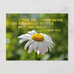 Verkündige.... Postcard