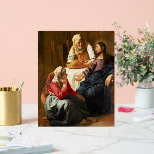 Vermeer - Christ dans la Maison de Martha et Marie