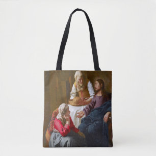 Vermeer - Christ in the House of Martha and Mary Tote Bag
