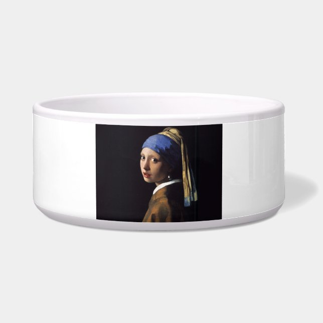 Vermeer Girl Pearl Earring Masterpiece Painting (Front)