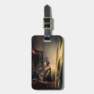 Vermeer - Girl Reading a Letter at an Open Window Luggage Tag