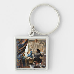 Vermeer - The Art of Painting Keychain