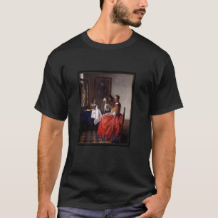 Vermeer, The Girl with the Wine Glass T-Shirt