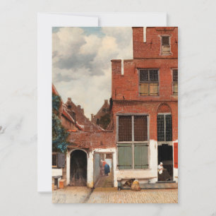 Vermeer - The Little Street Card