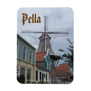 Vermeer Windmill, Historical Village, Pella, Iowa Magnet