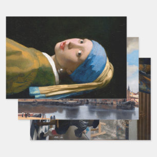 Vermeer Wrapping Paper Sheet