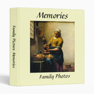 Vermeer's Maidservant Pouring Milk (circa 1660) Binder