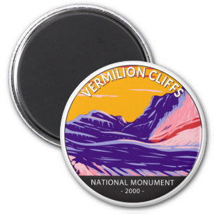 Vermilion Cliffs National Monument White Pocket  Magnet