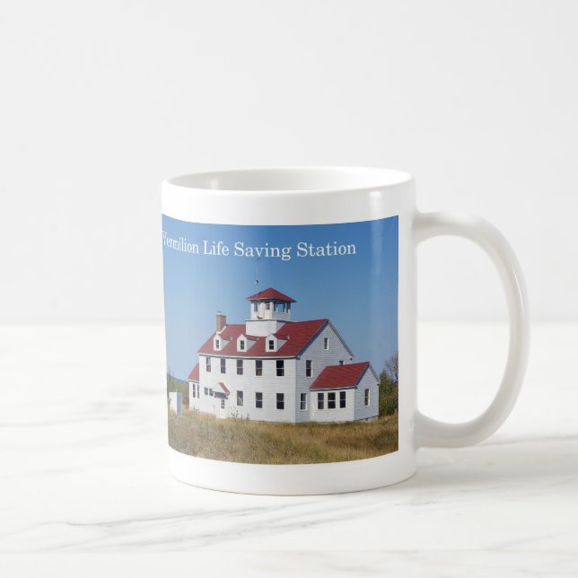 Vermilion Life Saving Station history mug (Right)