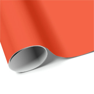 Vermillion colour wrapping paper