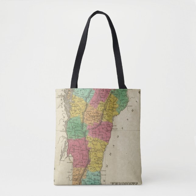 Vermont 10 tote bag (Front)