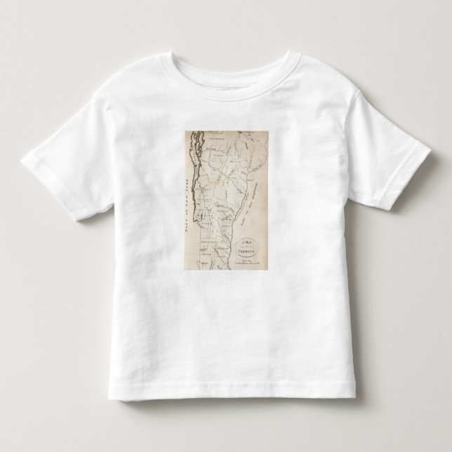 Vermont 2 toddler t-shirt (Front)