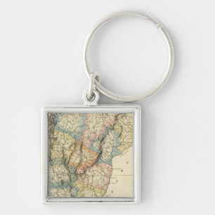 Vermont 5 keychain