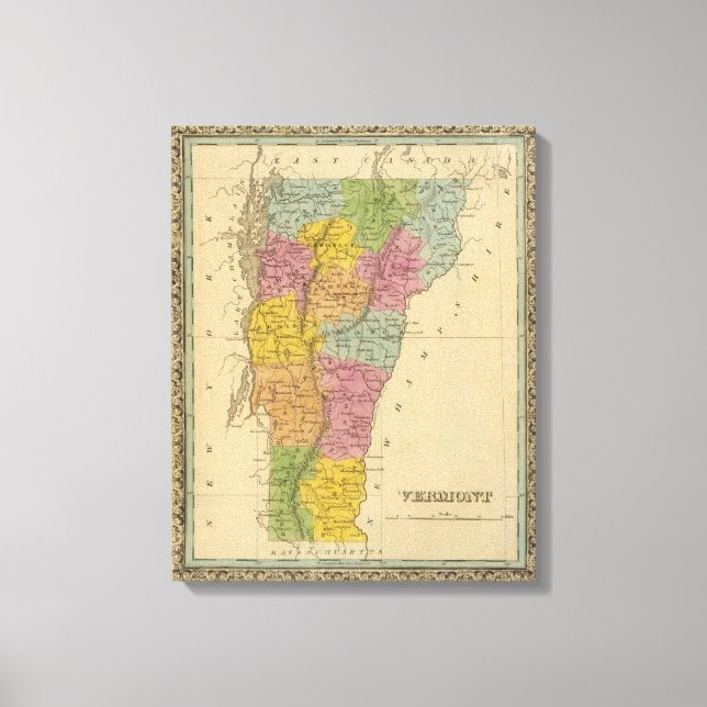 Vermont 6 canvas print (Front)