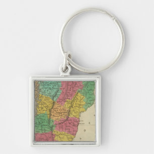 Vermont 9 keychain