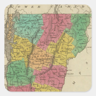 Vermont 9 square sticker