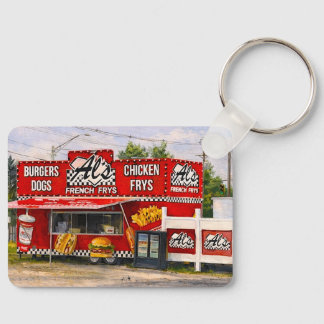 Vermont Al's French Frys Church Street keyring