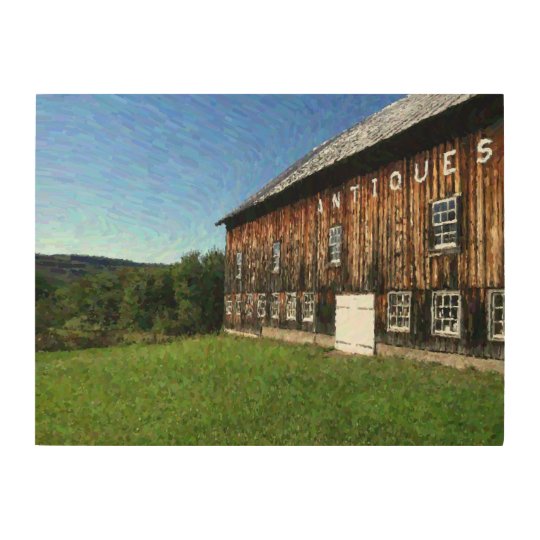 Vermont Antiques on a Perfect Day Wood Wall Decor