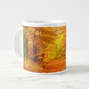 Vermont Autumn Nature Landscape Large Coffee Mug