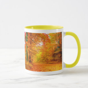 Vermont Autumn Nature Landscape Mug