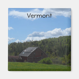 Vermont Barn Magnet
