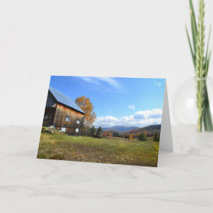 Vermont Barn Note Card