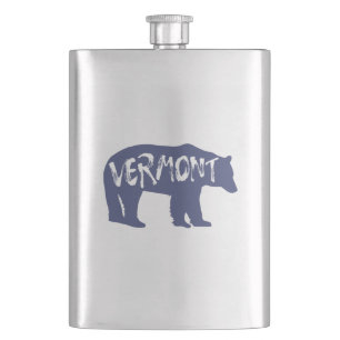 Vermont Bear Hip Flask